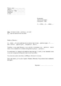 Modèle lettre réclamation retard train SNCF Ouigo Elipsos Thalys Eurostar